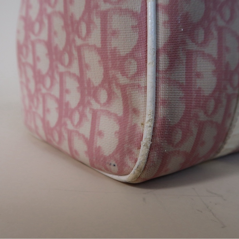 Dior Mini Boston Bag in Pink Trotter Monogram - Picture 11 of 15